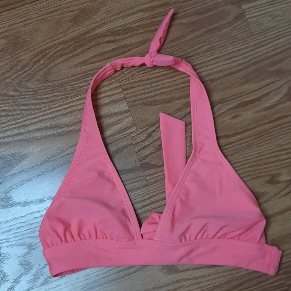 Hot pink bathing suit top  q2 - Picture 3 of 3